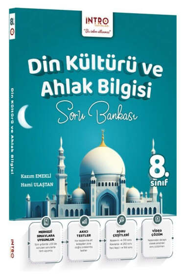 İntro Yayınları 8. Sınıf Din Kültürü ve Ahlak Bilgisi Soru Bankası - 1