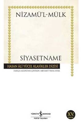 Siyasetname İş Bankası Kültür Yayınları - 1