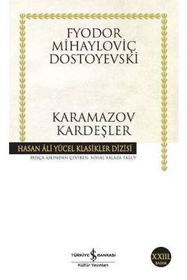 Karamazov Kardeşler İş Bankası Kültür Yayınları - 1