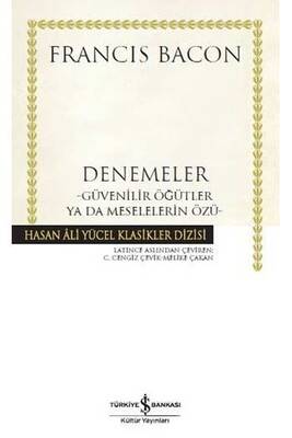 Denemeler Hasan Ali Yücel Klasikleri İş Bankası Kültür Yayınları - 1