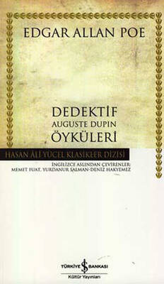 ​Dedektif Auguste Dupin Öyküleri Hasan Ali Yücel Klasikleri İş Bankası Kültür Yayınları - 1