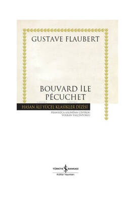 İş Bankası Kültür Yayınları Bouvard ile Pecuchet - 1