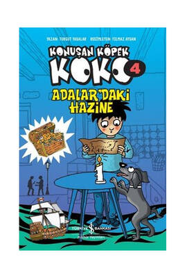 İş Bankası Kültür Yayınları Konuşan Köpek Koko 4 - Adalar'daki Hazine - 1