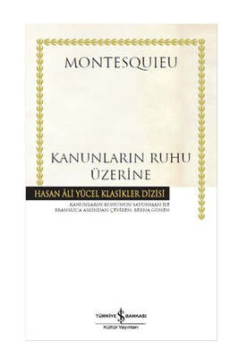 İş Bankası Kültür Yayınları Kanunların Ruhu Üzerine - 1