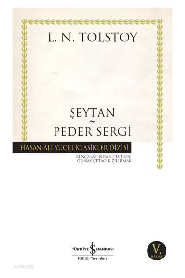 İş Bankası Kültür Yayınları Şeytan - Peder Sergi - 1