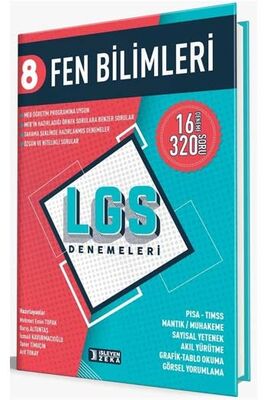 ​İşleyen Zeka Yayınları 8. Sınıf LGS Fen Bilimleri Denemeleri - 1