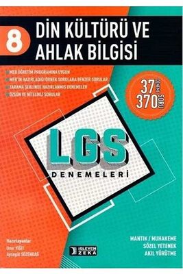 ​İşleyen Zeka Yayınları 8. Sınıf LGS Din Kültürü ve Ahlak Bilgisi Denemeleri - 1