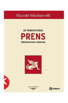 Kabalcı Yayınevi De Principatibus Prens - 1