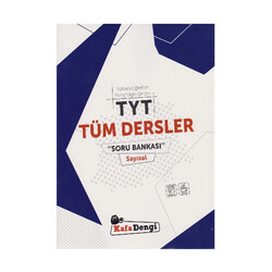 Kafa Dengi Yayınları - ​KafaDengi Yayınları TYT Tüm Dersler Sayısal Soru Bankası