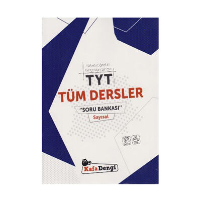​KafaDengi Yayınları TYT Tüm Dersler Sayısal Soru Bankası - 1