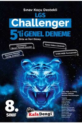 ​Kafadengi Yayınları 8. Sınıf LGS Challenger 5’li Genel Deneme - 1