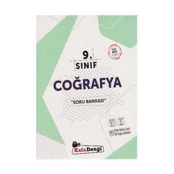 ​KafaDengi Yayınları 9. Sınıf Coğrafya Soru Bankası - Kafa Dengi Yayınları
