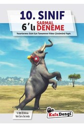 ​KafaDengi Yayınları 10. Sınıf Sarmal Video Çözümlü 6 Deneme - Kafa Dengi Yayınları