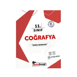 Kafa Dengi Yayınları - Kafadengi Yayınları 11. Sınıf Coğrafya Soru Bankası