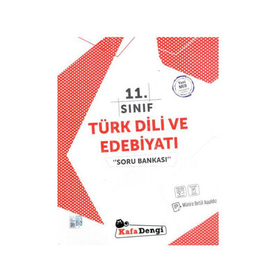 Kafadengi Yayınları 11. Sınıf Türk Dili ve Edebiyatı Soru Bankası - 1