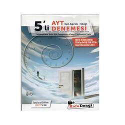 Kafa Dengi Yayınları AYT Eşit Ağırlık Sözel 5 li Denemesi - Kafa Dengi Yayınları