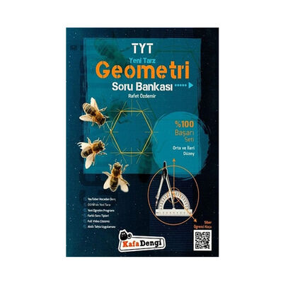 KafaDengi Yayınları TYT Geometri Orta ve İleri Düzey Soru Bankası - 1