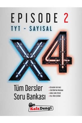 Kafa Dengi Yayınları TYT Sayısal X4 Tüm Dersler Soru Bankası Episode 2 - 1