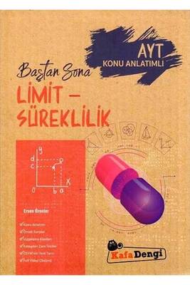 Kafa Dengi Yayınları AYT Limit Süreklilik Baştan Sona Konu Anlatımlı - 1