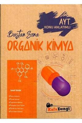 Kafa Dengi Yayınları AYT Organik Kimya Baştan Sona Konu Anlatımlı - 1
