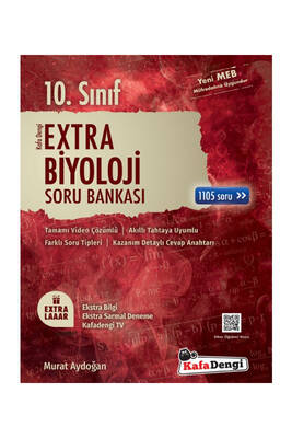 Kafa Dengi Yayınları 10. Sınıf Biyoloji Extra Soru Bankası - 1