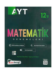 Kafa Dengi Yayınları - Kafadengi Yayınları YKS AYT Matematik 12 li Deneme