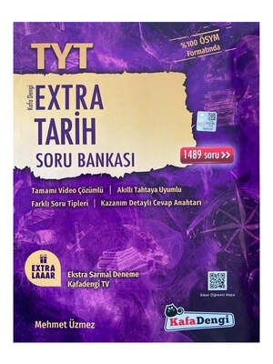 Kafadengi Yayınları TYT Tarih Extra Soru Bankası - 1