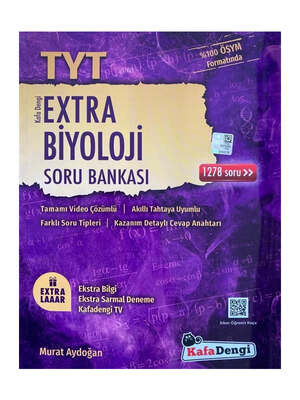 Kafadengi Yayınları TYT Biyoloji Extra Soru Bankası - 1