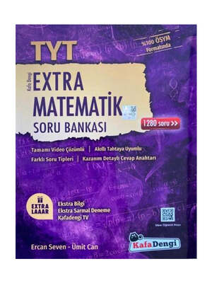 Kafadengi Yayınları TYT Matematik Extra Soru Bankası - 1
