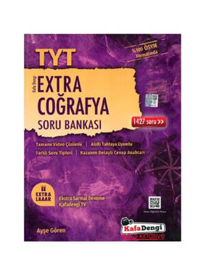 Kafadengi Yayınları TYT Coğrafya Extra Soru Bankası - 1