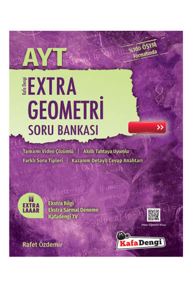 KafaDengi Yayınları 2024 AYT Geometri Extra Soru Bankası - 1