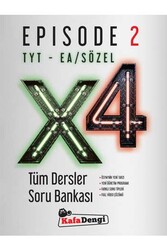 Kafa Dengi Yayınları - Kafa Dengi Yayınları TYT EA Sözel X4 Tüm Dersler Soru Bankası Episode 2