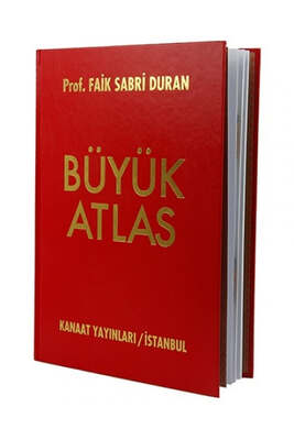 Kanaat Yayınları Büyük Atlas - 1