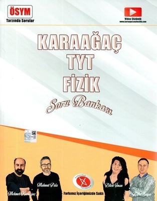 Karaağaç Yayınları TYT Fizik Soru Bankası - 1