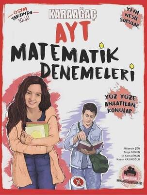 AYT Matematik Denemeleri Yüz Yüze Anlatılan Konular - Karaağaç Yayınları - 1