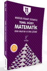 Karekök Yayınları - ​Karekök Yayınları 11. Sınıf Matematik Temel Düzey Konu Anlatımı ve Soru Çözümü