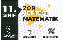 Karekök Yayınları - Karekök Yayınları 11. Sınıf Matematik Zor Cep Test