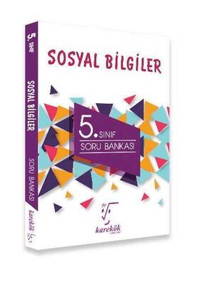 Karekök Yayınları 5. Sınıf Sosyal Bilgiler Soru Bankası - 1