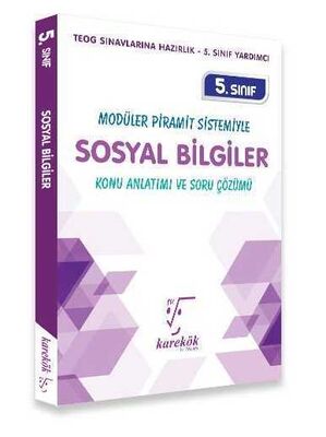 Karekök Yayınları 5. Sınıf Sosyal Bilgiler Konu Anlatımı ve Soru Çözümü - 1