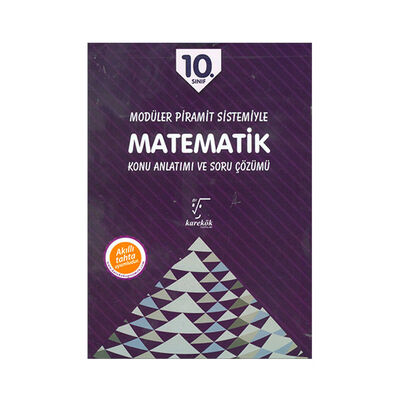 Karekök Yayınları 10.Sınıf Matematik MPS Konu Anlatımı ve Soru Çözümü - 1