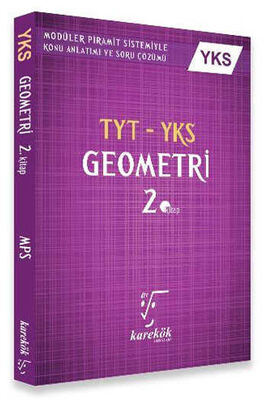 Karekök Yayınları YKS TYT Geometri Konu Anlatımı 2. Kitap - 1