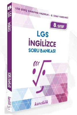 Karekök Yayınları 8.Sınıf LGS İngilizce Soru Bankası - 1