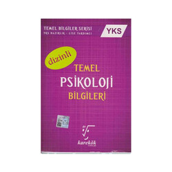 ​Karekök Yayınları YKS Dizinli Temel Psikoloji Bilgileri - Karekök Yayınları
