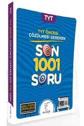 ​Karekök Yayınları TYT’den Önce Çözülmesi Gereken Son 1001 Soru - Karekök Yayınları