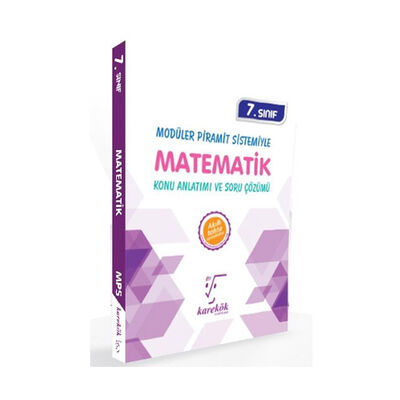 ​Karekök Yayınları 7. Sınıf Matematik Konu Anlatımı ve Soru Çözümü - 1