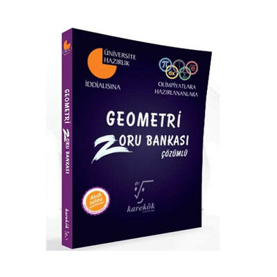 Karekök Yayınları Geometri Çözümlü Zoru Bankası - 1