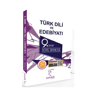 Karekök Yayınları 9. Sınıf Türk Dili ve Edebiyatı Soru Bankası - 1