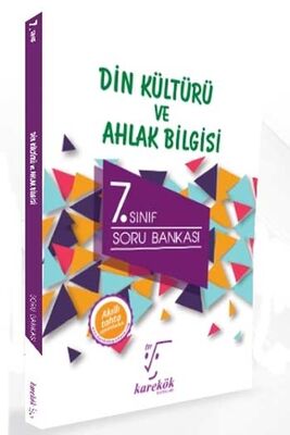 Karekök Yayınları 7. Sınıf Din Kültürü ve Ahlak Bilgisi Soru Bankası - 1