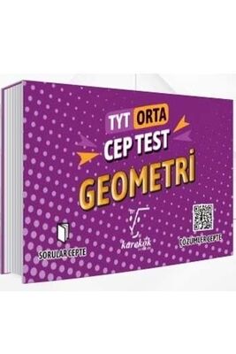 Karekök Yayınları TYT Geometri Orta Cep Test - 1