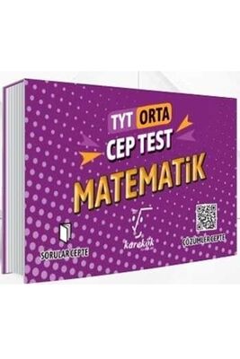 Karekök Yayınları TYT Matematik Orta Cep Test - 1